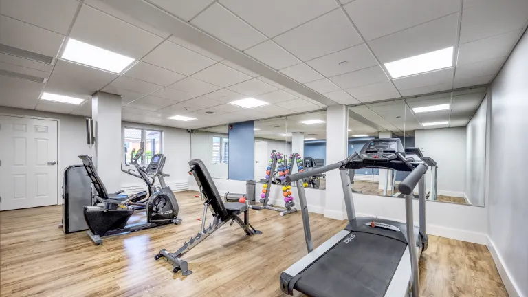 Fitness Room at Parkland Garden Apartments